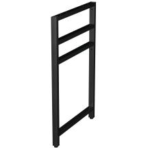 Noha pod desku Naturel Dolce 45x68x3 cm černá mat NOHAH45CM