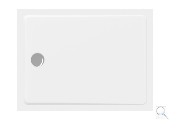 Sprchová vanička obdélníková SAT Project 100x90 cm litý mramor SATSVPRO10090. obr. 1