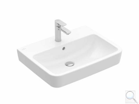 Umyvadlo Villeroy & Boch O.Novo 60x46 cm otvor pro baterii uprostřed 4A416001 obr. 1