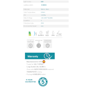 Zrcadlo s LED osvětlením Naturel 100x70 cm EMMA10070. obr. 3&nbsp;