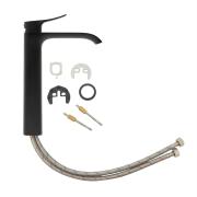 Vysoká umyvadlová baterie SAT Infinitio bez výpusti černá matná SATBSINF285C. &nbsp;(7)