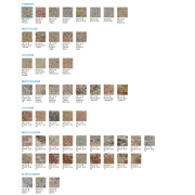 Tvarovka oboustranně štípaná dělitelná - plotová. Barvy KB 7-21 B Rustik