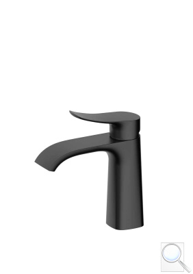 Umyvadlová baterie SAT Infinitio bez výpusti černá matná SATBSINF271C. obr. 1