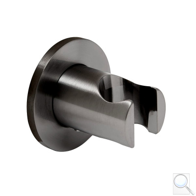 Držák sprchy SAT Aurum pevný broušený gun metal SATBAURDPBGM. obr. 1