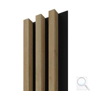 Obkladová lamela Fineza Spline Slim Oak hnědá