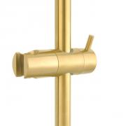 Sprchový systém SAT DARK na stěnu s termostatickou baterií broušené zlato SATDASSTKBZ (obr. 9)