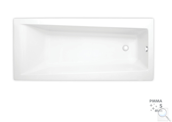 Obdélníková vana Laguna Idea Plus akrylát. 