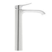 Vysoká umyvadlová baterie SAT Infinitio bez výpusti chrom lesk SATBSINF285. &nbsp;(4)