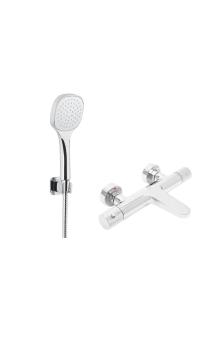 Vanová baterie SAT se sprchovým setem 150 mm chrom lesk SATBST222SET