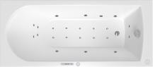 Masážní vana SIKO Savero 180x75 cm LUXUS akrylát pravá SIKOHMLSAV180P