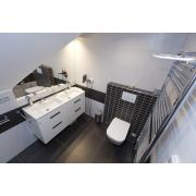 Koupelnová skříňka s dvojumyvadlem Jika Plan 120x44,1x62,2 cm bílá H4536621763001. obr. 10