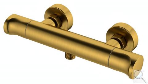 Sprchová baterie SAT DARK bez sprchového setu 150 mm broušené zlato mat SATBSDA268BZ obr. 1
