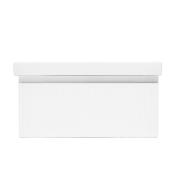 Koupelnová skříňka s umyvadlem SAT Evolution 78x30x44,8 cm bílá mat SATEVO80WMU1. obr. 3 