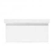 Koupelnová skříňka s umyvadlem SAT Evolution 78x30x44,8 cm bílá mat SATEVO80WMU1 (obr. 3)