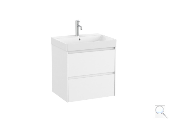 Koupelnová skříňka s umyvadlem Roca ONA 60x64,5x46 cm bílá mat ONA602ZBM. obr. 1