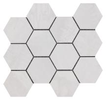 Mozaika Sintesi Met arch light silver esagono