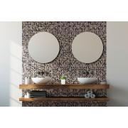 Skleněná mozaika Mosavit Galaxy antracita béžová. GALAXYAN-001