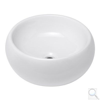 Umyvadlo na desku Glacera Vallone 39,5x39,5 cm VA3939. 