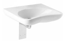 Bezbariérové umyvadlo Jika Mio 65x55 cm bez otvoru pro baterii H8137140001091