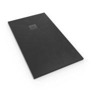 Sprchová vanička obdélníková SAT Alek 140x80 cm litý mramor černá SATALEK14080. obr. 2&nbsp;