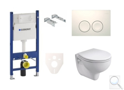 Závěsný WC set do lehkých stěn / předstěnová Kolo Rekord SIKOGES7K1. obr. 1