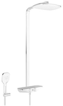 Sprchový systém Hansa Emotion s termostatickou baterií šedá/chrom 5865017284