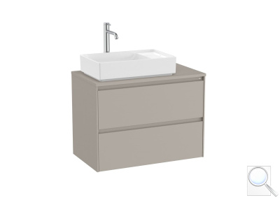 Koupelnová skříňka pod umyvadlo Roca Ona 79,4x58,3x45,7 cm písková mat ONADESK802ZPML. obr. 1