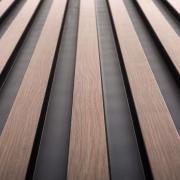 Obkladová lamela Fineza Slat Large Grey oak hnědá. im-1200-SLAT03GO-003