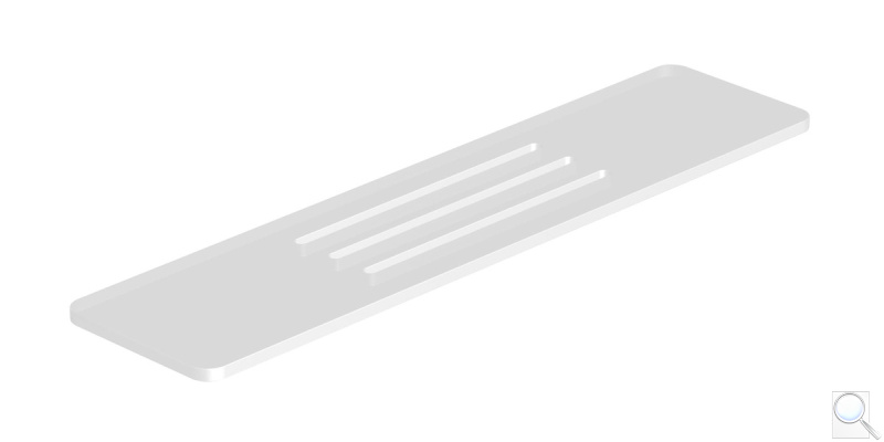 Polička SAT X-Way bílá SATDXWPOL50B. obr. 1