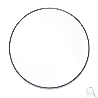 Zrcadlo Naturel B-Way 60x60 cm černá ZBWKU60C. obr. 1