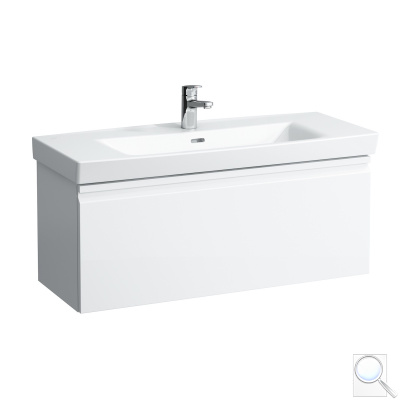 Koupelnová skříňka pod umyvadlo Laufen Pro Nordic 97x45x37,2 cm bílá 8315.8.095.463.1. obr. 1