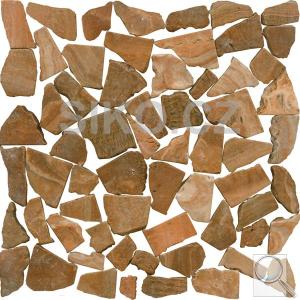 Kamenná mozaika Premium Mosaic Stone oranžová