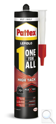 Lepidlo Pattex ONE FOR ALL HIGH TACK bílá. obr. 1