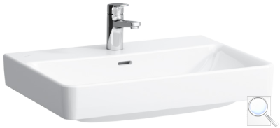 Umyvadlo Laufen Pro S 55x46,5, 65x46,5, 70x46,5 cm otvor pro baterii uprostřed. 