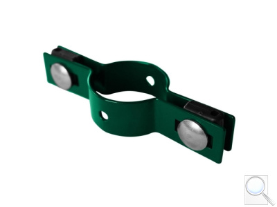 Objímka na panely PILOFOR® pro sloupek průměr 48 mm, Zn + PVC, průběžná. 