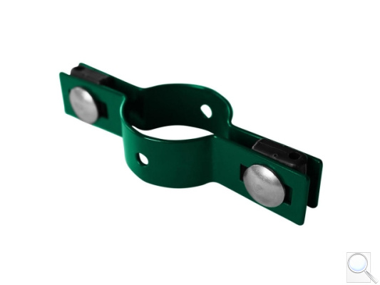 Objímka na panely PILOFOR® pro sloupek průměr 48 mm, Zn + PVC, průběžná. 