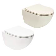 WC závěsné Vitra Sento SmoothFlush včetně sedátka, zadní odpad 7848-020-6147. obr. 11 