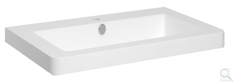 Nábytkové umyvadlo Naturel Pavia 65x49 cm otvor pro baterii uprostřed PA6549. 