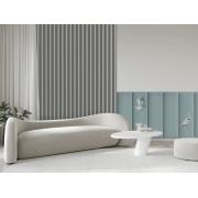 Obkladová lamela Fineza Spline Acoustic Glacier Grey bílá. im-1200-SPLINEACGG6-003&nbsp;