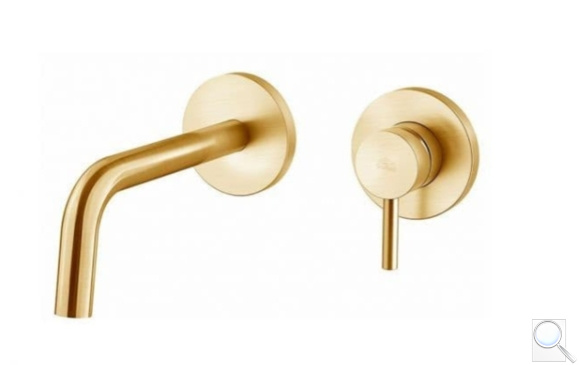 Umyvadlová baterie Paffoni Light včetně podomítkového tělesa zlatá mat LIG006HGSP70. obr. 1