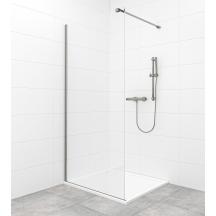 Sprchová zástěna Walk-in 100 cm SAT v barvě profilu PVD Gun metal SATBWI100PRGM