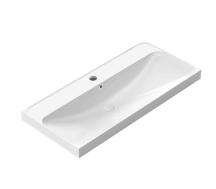 Nábytkové umyvadlo SAT Brevis 101x47,5 cm otvor pro baterii uprostřed SATBRE10046