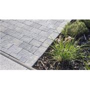 Venkovní betonová dlažba CSB - ALTO EVO. POVRCH RELIÉF ANTIKO - BARVA NOARBLANC&nbsp;(6)