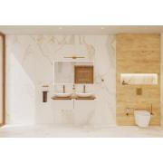 Umyvadlo na desku SAT Infinitio 61,5x36 cm mat bez přepadu SATINF61536M. SATINF61536M-010 