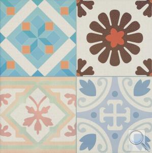 Dlažba Realonda Patchwork multicolor mix barev