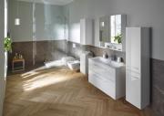 Koupelnová skříňka s umyvadlem Geberit Selnova 100x50,2x65,2 cm bílá lesk 501.244.00.1 (obr. 2)