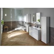 Koupelnová skříňka s umyvadlem Geberit Selnova 100x50,2x65,2 cm bílá lesk 501.244.00.1. obr. 2 