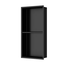 Vestavná polička SAT Aurum matná černá mat 30x60 cm SATAURN6030SMB