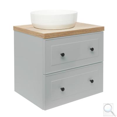Koupelnová skříňka pod desku Naturel Forli 60x45x46 cm šedá mat FORLI60GMD obr. 1