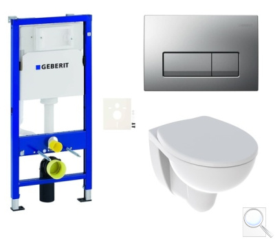 Závěsný WC set do lehkých stěn / předstěnová KOLO Rekord SIKOGES4K5. obr. 1